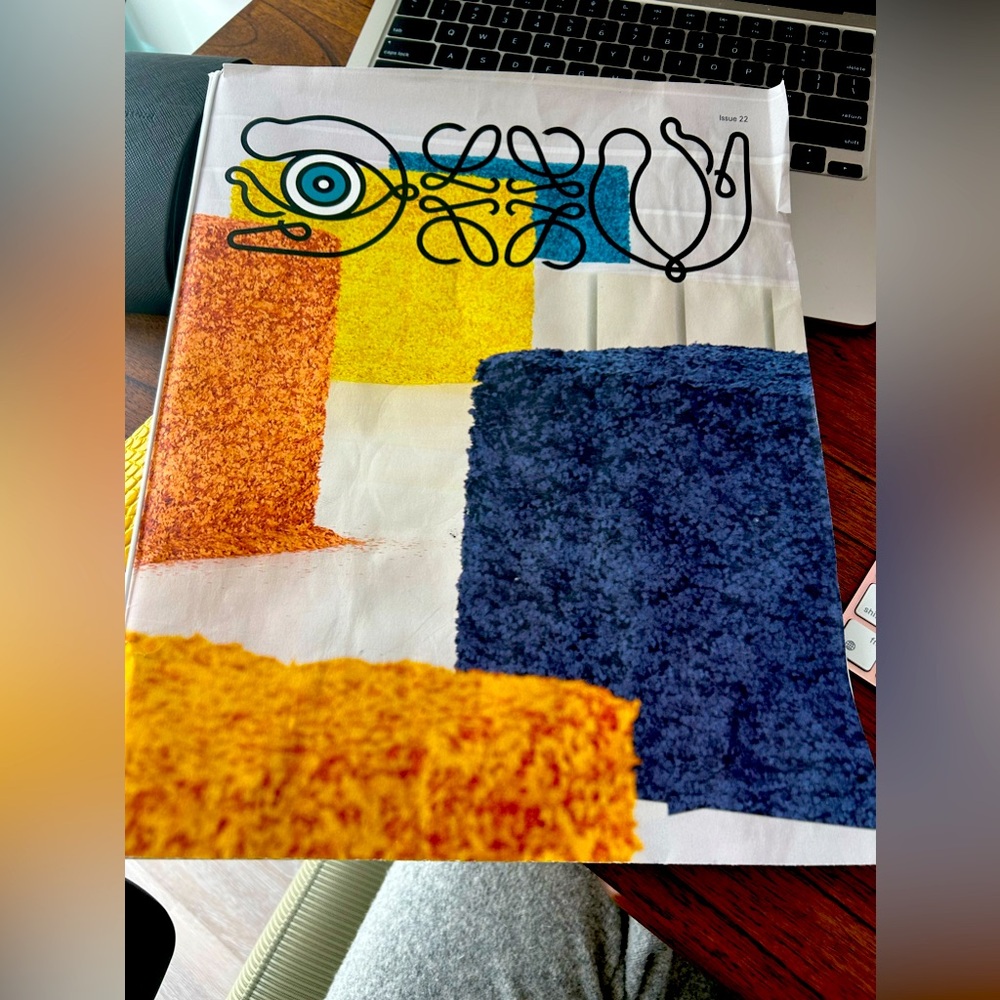 Loewe Issue 22, 2023 Fall Lookbook, with Sticker Page
